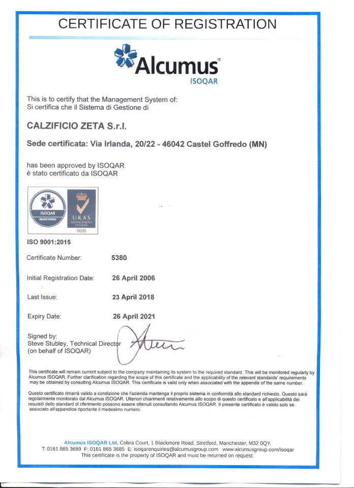 сертификация Dinamic Press