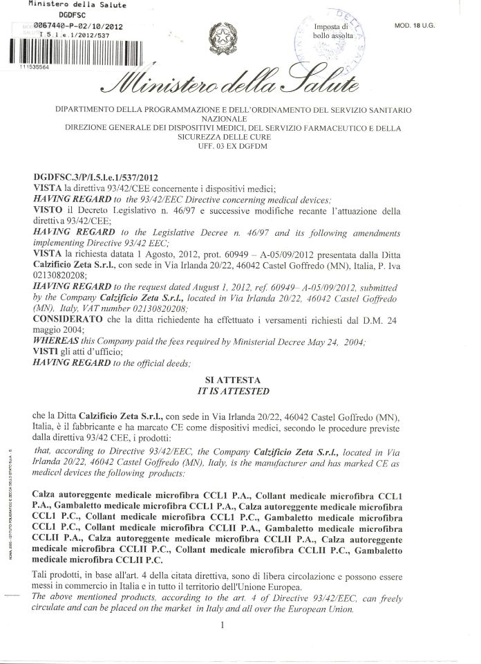 сертификация Dinamic Press